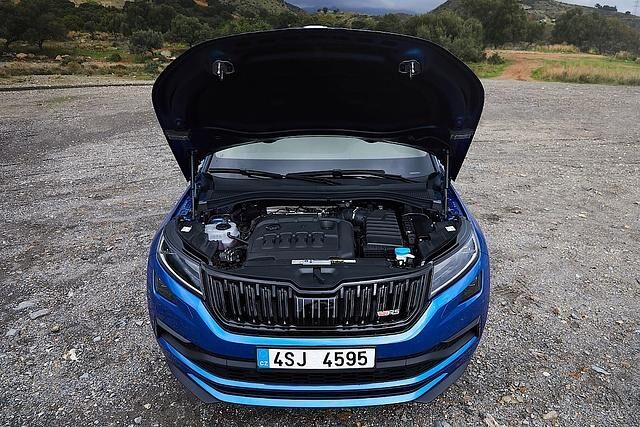 Im Skoda Kodiaq RS arbeitet ein Zweiliter-Turbodiesel
