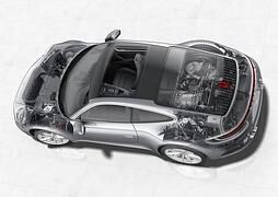Die Technik im Porsche 911 / 992 - Schwer verliebt