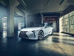 Lexus LC Cabrio-Konzept - Flaggschiff jetzt auch in offen