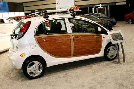 L.A. Auto Show: Mitsubishi I-MiEV als Woody