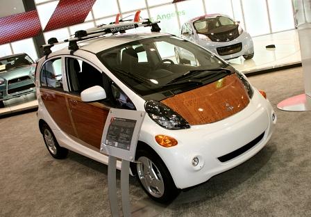 L.A. Auto Show: Mitsubishi I-MiEV als Woody