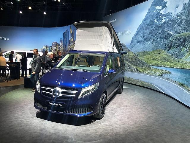 Die Mercedes V-Klasse Marco Polo ist ein Konkurrent des VW California
