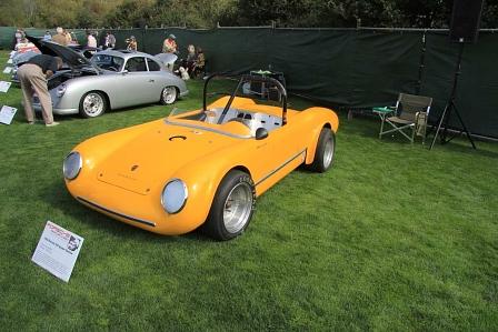 Race Car Classic. 1955er Porsche 550 Spyder Outlaw.