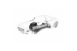 Mercedes SLS AMG E-CELL: Elektrisierter Flügeltürer