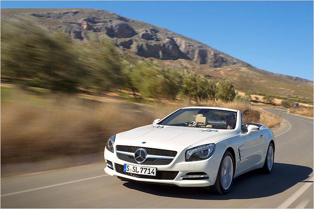 Ab 117.096 Euro zu haben: Der Mercedes SL 500
