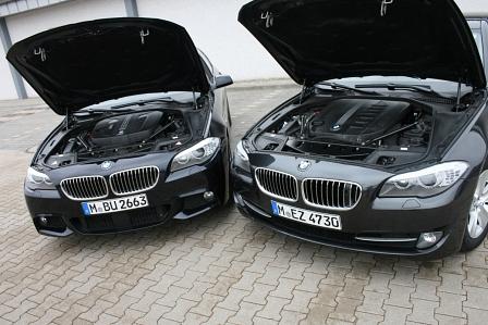 Vergleich BMW 525d vs. BMW 530d
