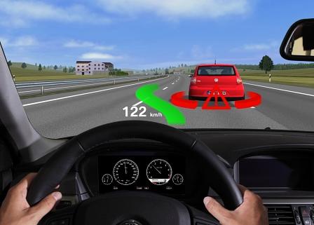 Head-Up Display Erprobung
