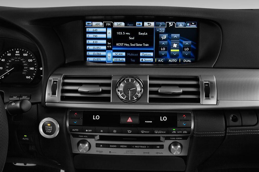 Lexus Ls (Baujahr 2013) F Sport 4 Türen Radio und Infotainmentsystem