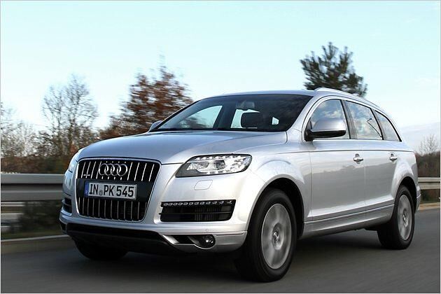 Audi bietet den Q7 als Einstiegsversion 3.0 TDI mit 204 PS