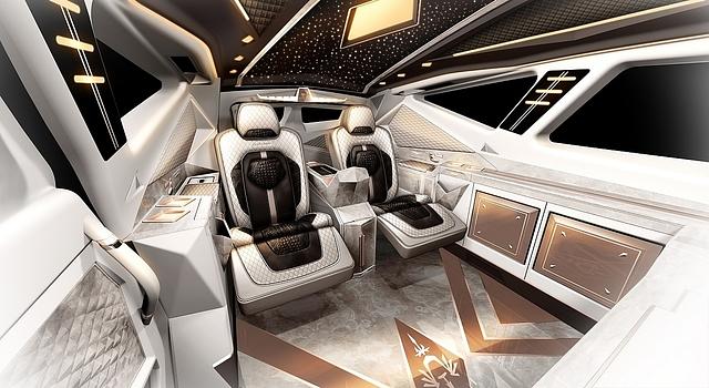 Das Interieur des Karlmann King ist luxuriös