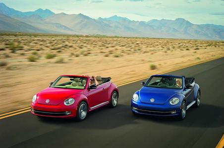 VW Beetle Cabrio - Flotter Käfer