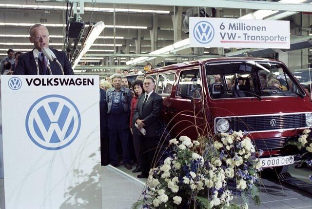 VW feierte 1986 sechs Millionen T3