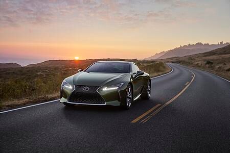 Lexus LC - Jetzt auch in Khaki-Grün