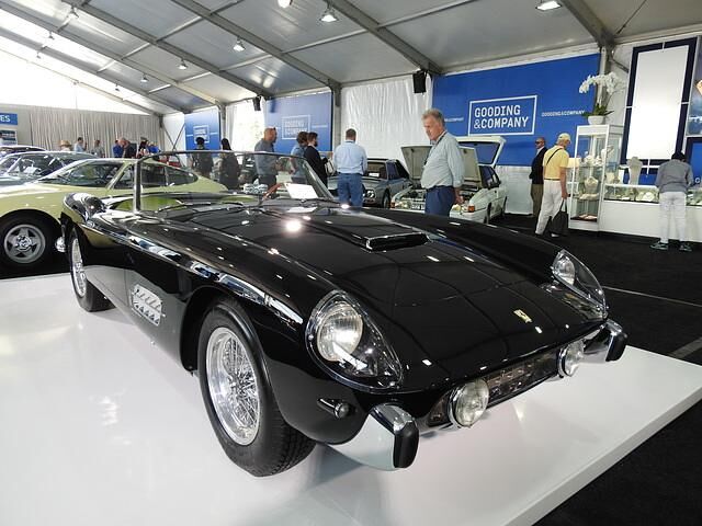 Auf den zweiten Platz landete ein von Gooding & Company versteigerter Ferrari 250 California LWB Spider aus dem Jahr 1958