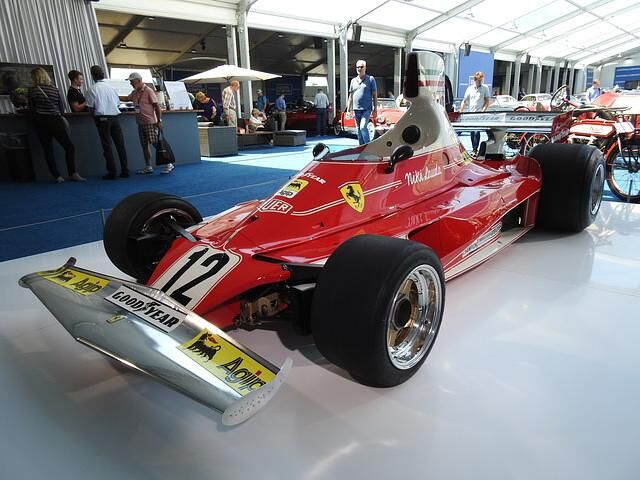 Platz sieben ging wiederum an Ferrari. Rund 5,4 Millionen Euro erzielte der Formel-1-Renner 312T