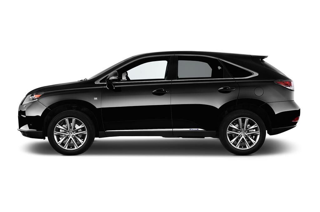 Lexus RX (Baujahr 2015) 450H F Sport 5 Türen Seitenansicht
