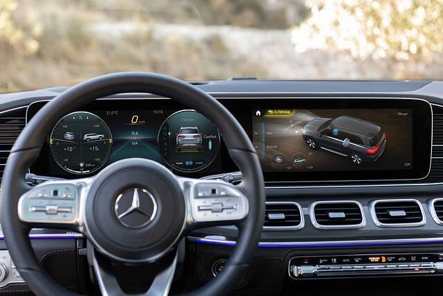 Wie die A-Klasse, setzt auch das neue Groß-SUV auf das MBUX-Infotainmentsystem