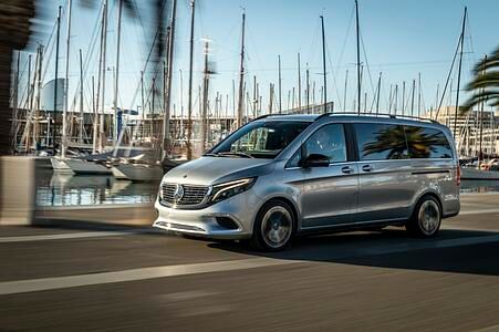 Mercedes EQ V - Elektrisch durch Zeit und Raum 
