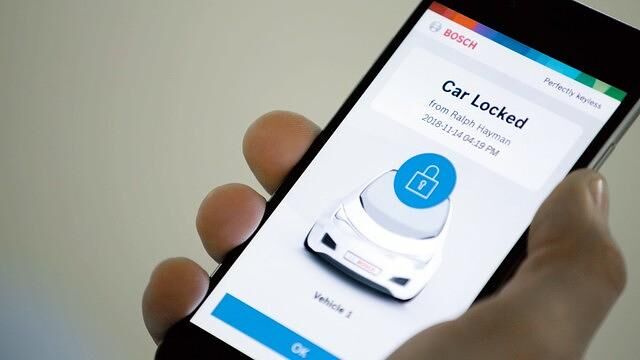 Die Zukunft: Mittelfristig dürfte sich das Smartphone als Zündschlüssel durchsetzen