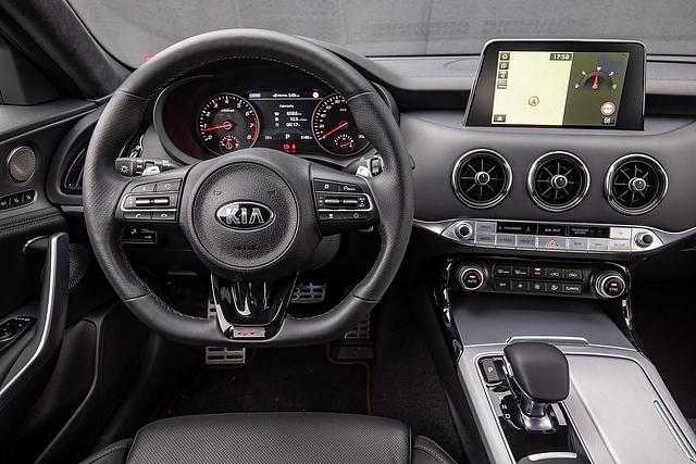 Das Cockpit ist klar gegliedert