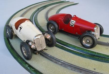 Historische Rennbahn von Märklin (Bild: Stadtarchiv Balingen)