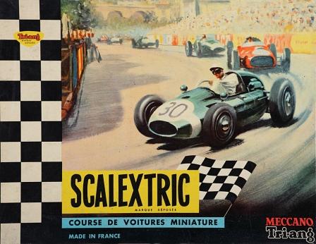 Scalextric-Rennbahn 1958 (Bild: Stadtarchiv Balingen)