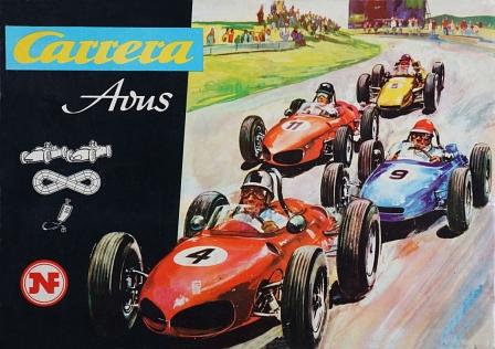 Erste Carrera-Rennbahn von 1963 (Bild: Stadtarchiv Balingen)