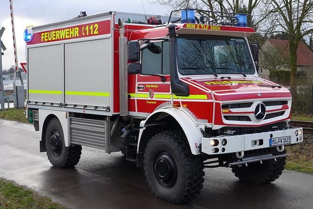 Einen Unimog hat man gerne an der Seite, wenn es ernst wird