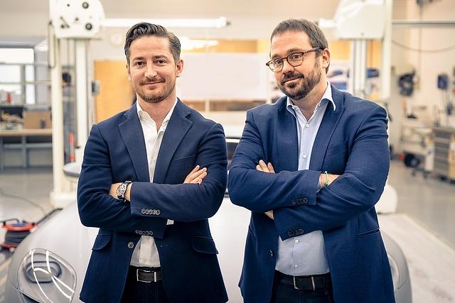 Die beiden Männer hinter Piëch Automotive: Toni Piëch (rechts) und Rea Stark Rajcic