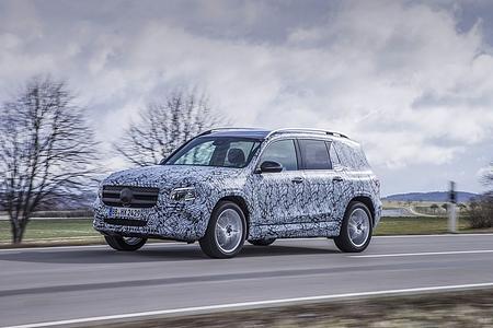 Prototypenerprobung Mercedes GLB - Geplanter Bestseller