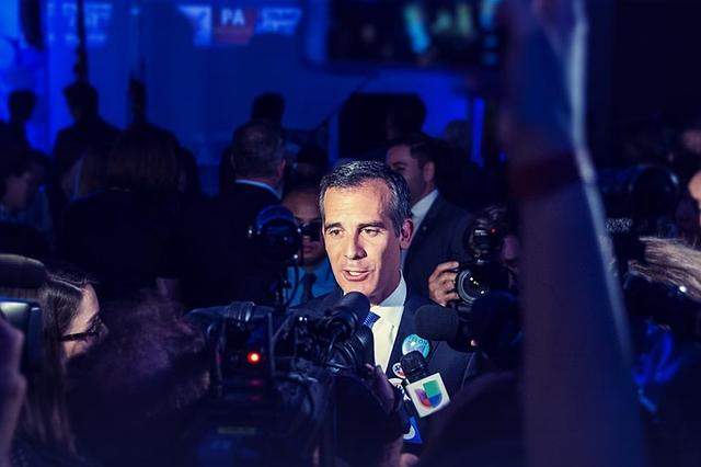 Los Angeles Bürgermeister Eric Garcetti
