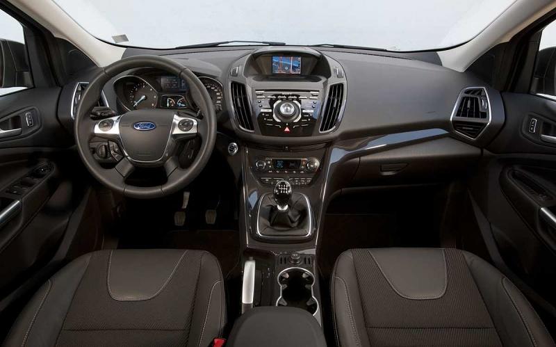Das Cockpit des neuen Ford Kuga.