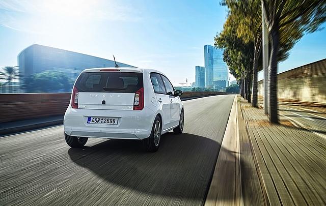 Der Skoda Citigo e iV teilt sich die Technik mit dem VW e-Up