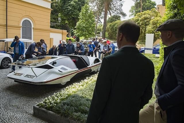 Ferrari 512 S Modulo auf dem Concorso