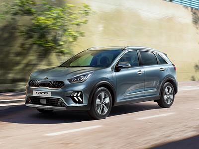 Kia Niro - Elektro-Look für die Hybriden