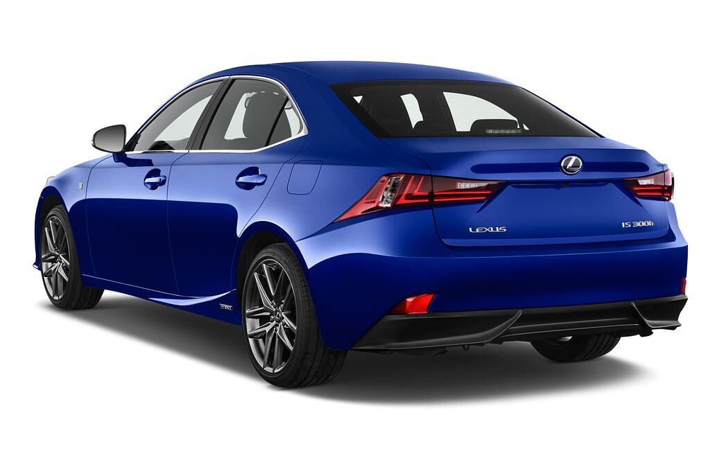 Lexus IS (Baujahr 2015) 2.5 300H F-Sport Automatik 4 Türen seitlich hinten