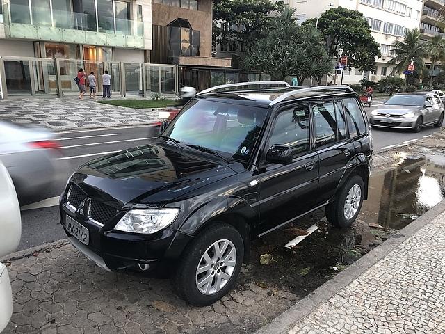 Mitsubishi Pajero TR4 - natürlich gepanzert