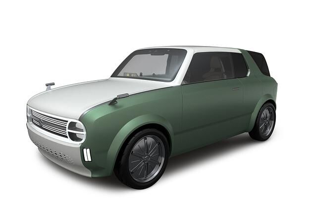 Vom Format her erinnert der Suzuki Wapu SPO an Autos der 50er-Jahre