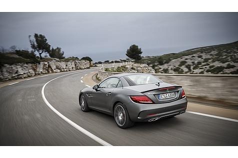 Mercedes AMG SLC 43 - unterwegs in Südfrankreich