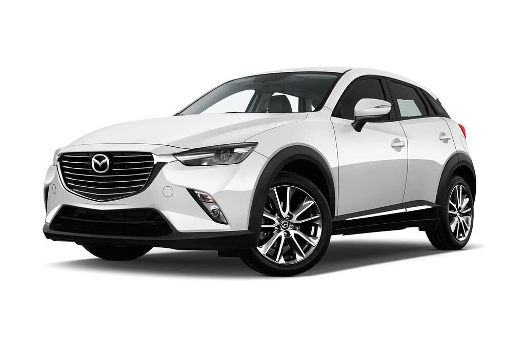 Mazda CX-3 (Baujahr 2015) Sports-Line 5 Türen seitlich vorne mit Felge