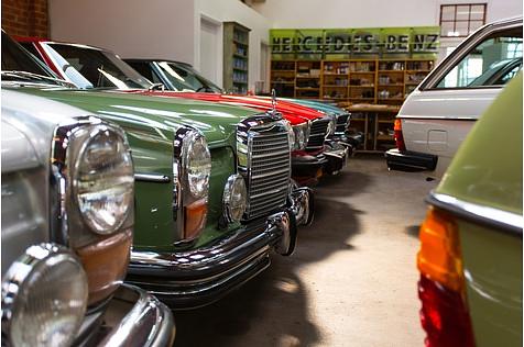 Mercedes Motoring - da steht ein Umzug an. Viel Platz gibt es nicht.