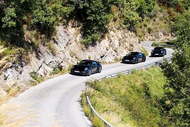 Erprobung Porsche 911 Turbo S Baureihe 992