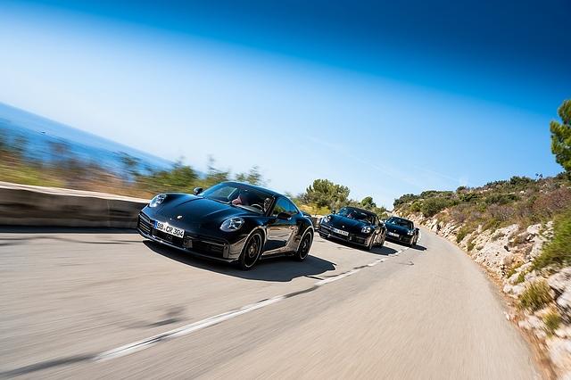 Erprobung Porsche 911 Turbo S Baureihe 992
