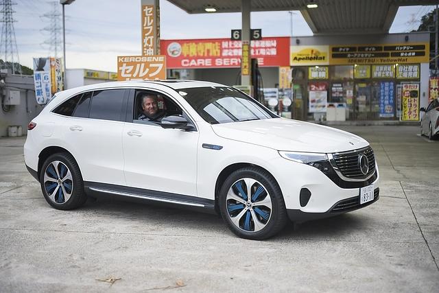 Mercedes EQC in Japan