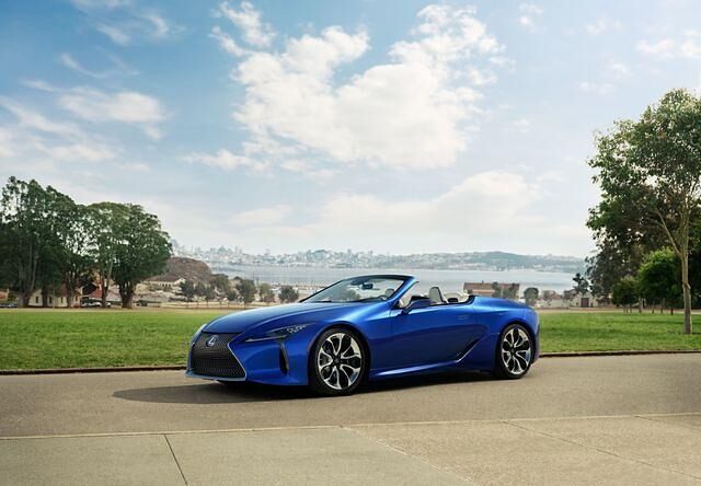 Lexus LC Cabrio - Dach ab