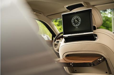 Bentley Mulsanne EWB - die Bildschirme lassen sich als Tablets entnehmen