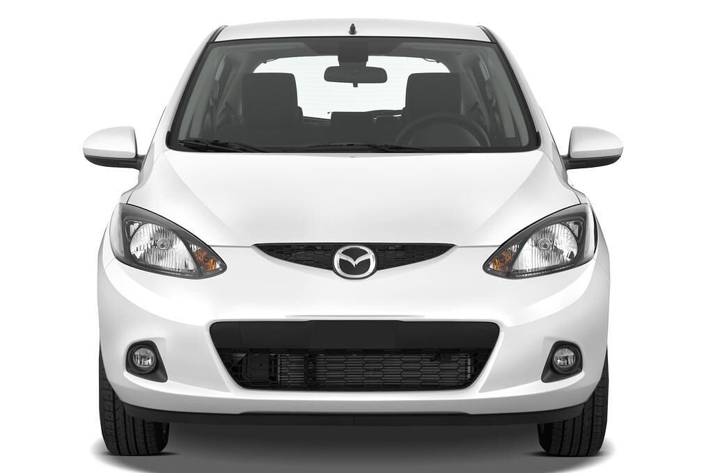 Mazda Mazda2 (Baujahr 2009) Dynamic 5 Türen Frontansicht