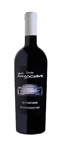 Der Taycan-Wein kommt etwas günstiger als das E-Fahrzeug
