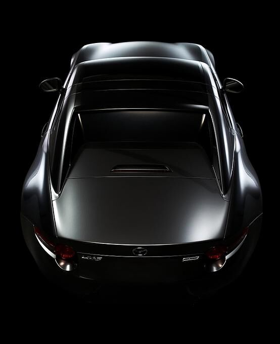 Mazda MX 5 RF 2017 - Blick auf das markige Heck