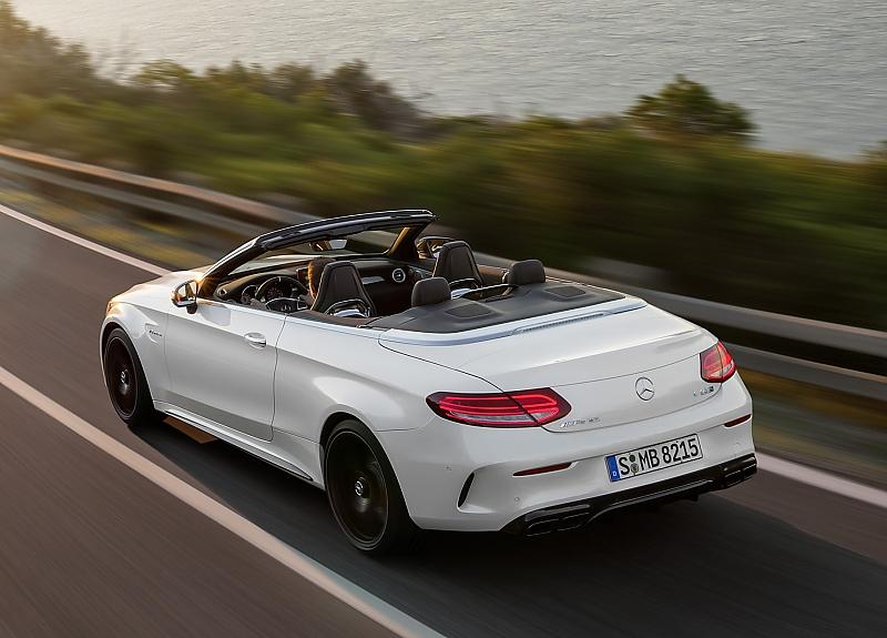 Mercedes AMG C 63 Cabrio - auch von hinten ansehnlich
